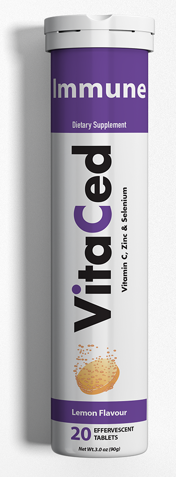 VITACED Immune effervescent tablets tube, 20 tablets