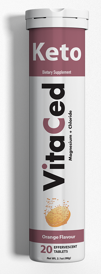 VITACED Keto effervescent tablets tube, 20 tablets